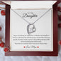 To Daughter Fr Mom Something You Must Know Forever Love Necklace