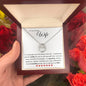 To My Beautiful Wife Lucky Love Knot Necklace
