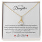 To Daughter Fr Dad Something You Must Know Alluring Beauty Necklace