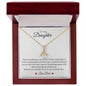 To Daughter Fr Dad Something You Must Know Alluring Beauty Necklace
