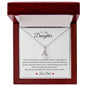To Daughter Fr Dad Something You Must Know Alluring Beauty Necklace