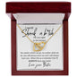 I Would Shank a B*tch Bestie Interlocking Necklace