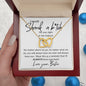 I Would Shank a B*tch Bestie Interlocking Necklace