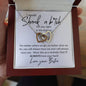 I Would Shank a B*tch Bestie Interlocking Necklace