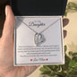To Daughter Fr Mom Something You Must Know Forever Love Necklace