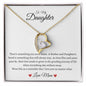 To Daughter Fr Mom Something You Must Know Forever Love Necklace